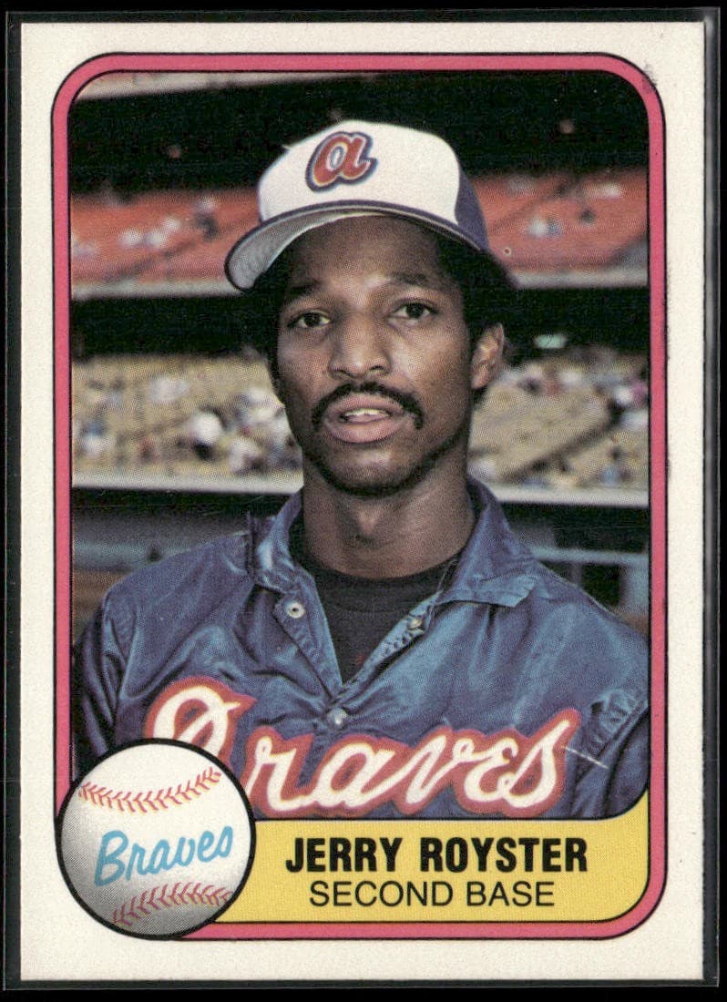 Jerry Royster 1981 Fleer 1981 Fleer