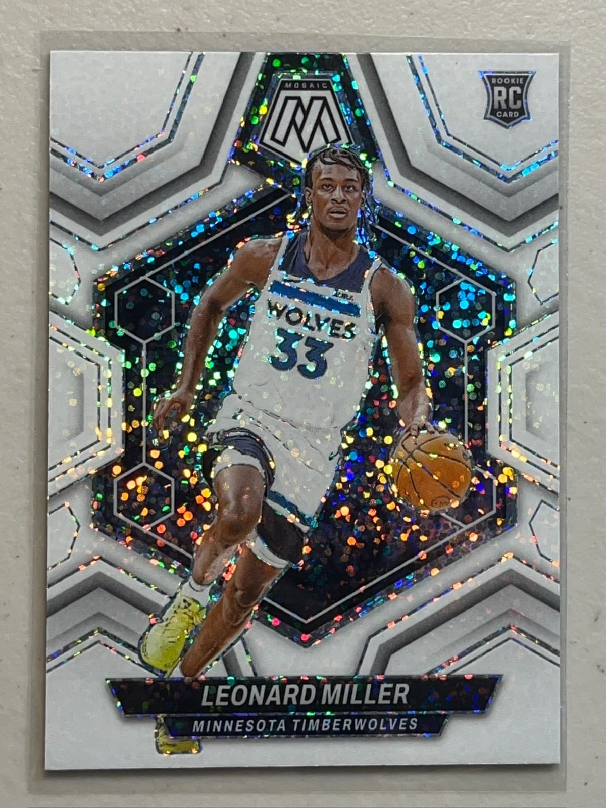 Leonard Miller trading card