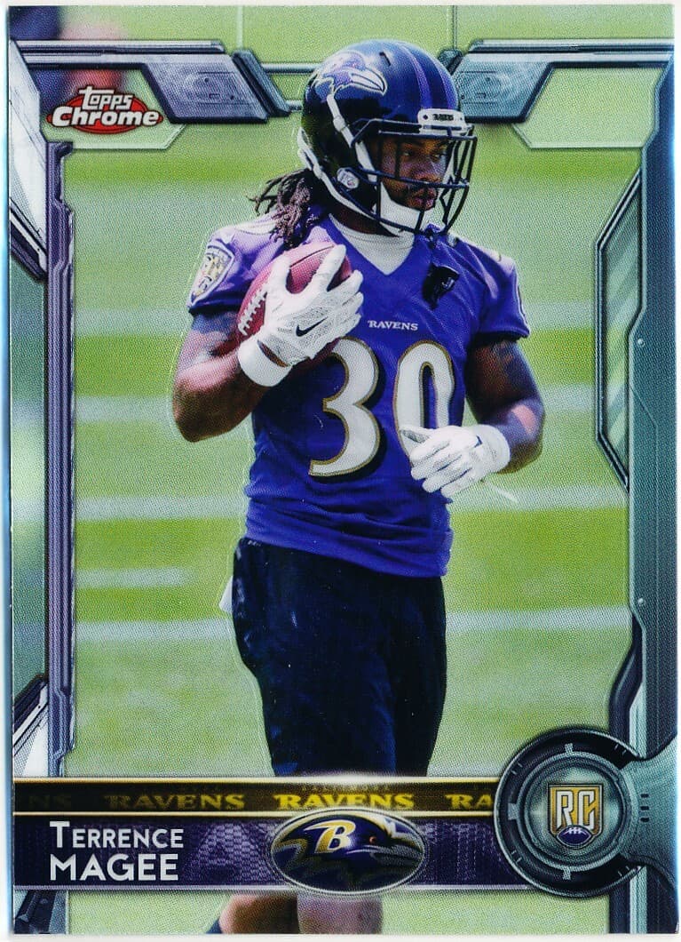 Terrence Magee Football 2015 Topps Chrome