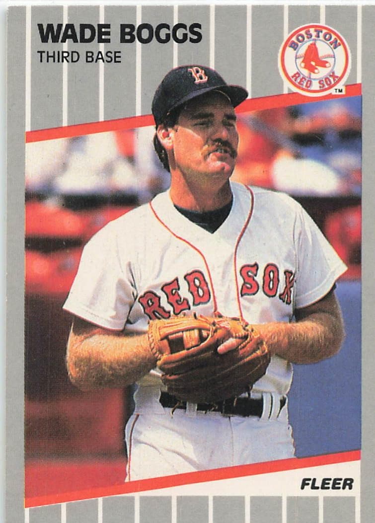 Wade Boggs 1989 Fleer 1989 Fleer