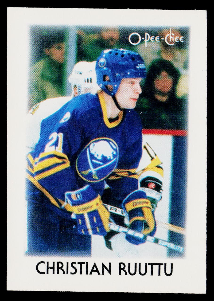 Minis Christian Ruuttu 1987 O-Pee-Chee 1987 O-Pee-Chee