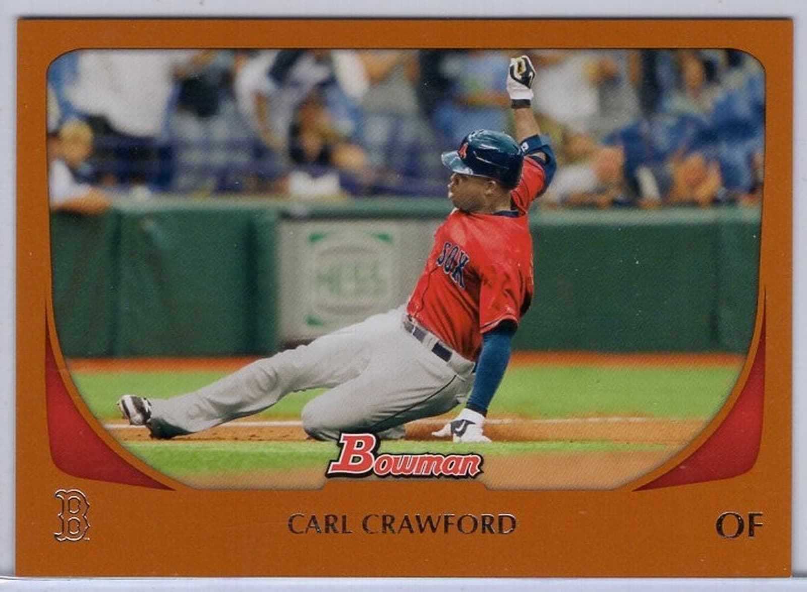 Orange Cral Crawford 2012 Bowman 2012 Bowman orange