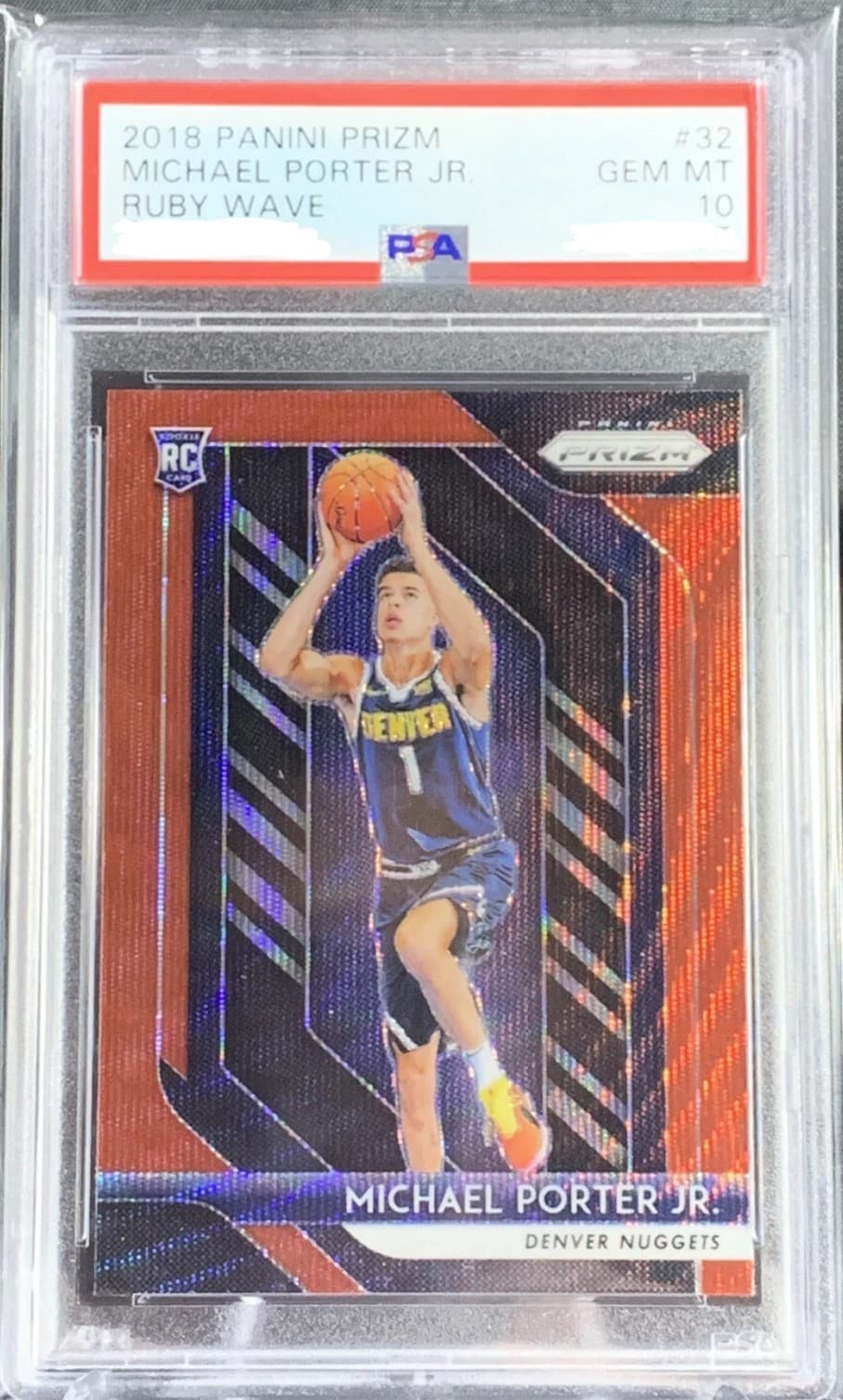 RUBY WAVE MICHAEL PORTER JR. B 2018 Panini Prizm 2018 Panini Prizm