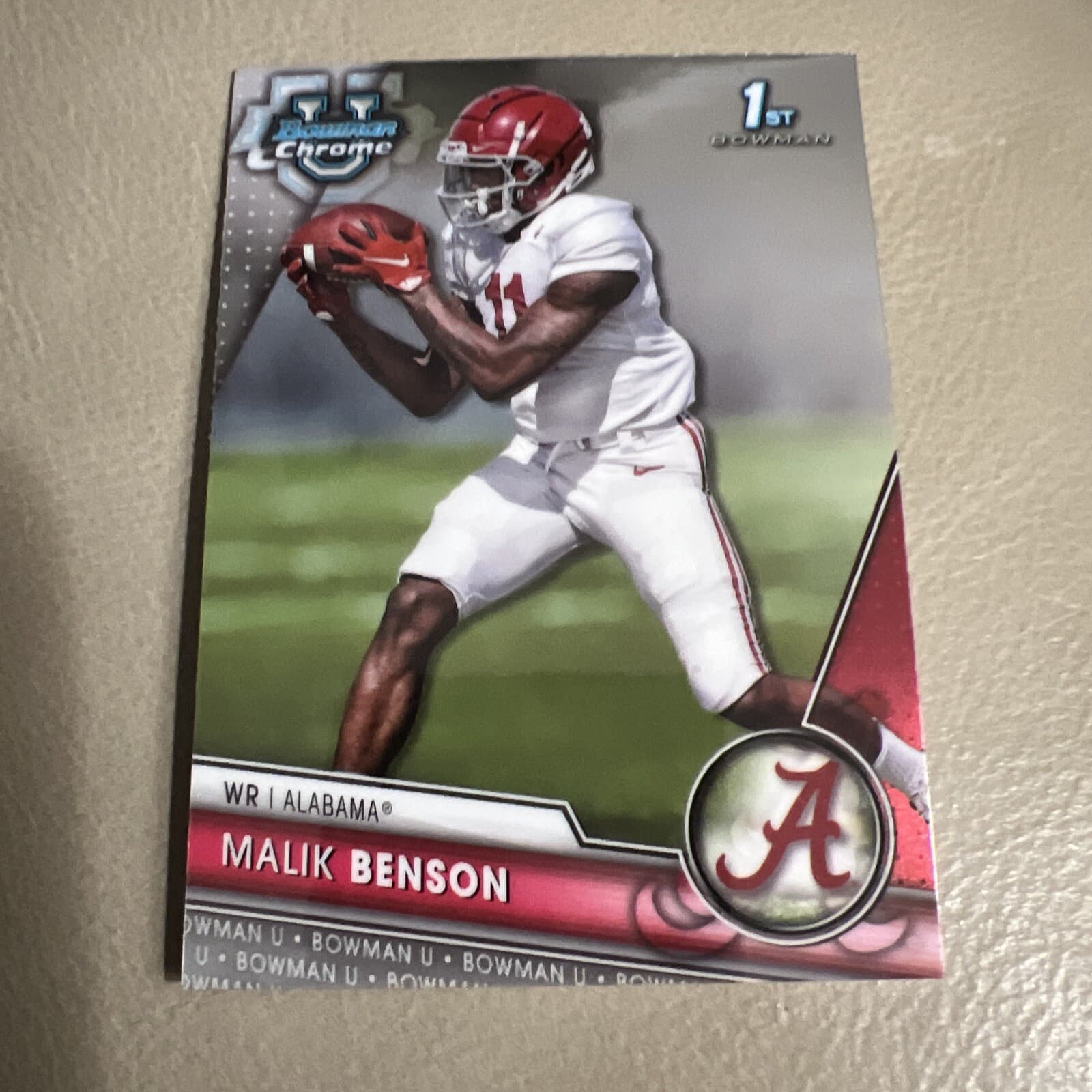 University Malik Benson 2023 Bowman Chrome 2023 Bowman Chrome