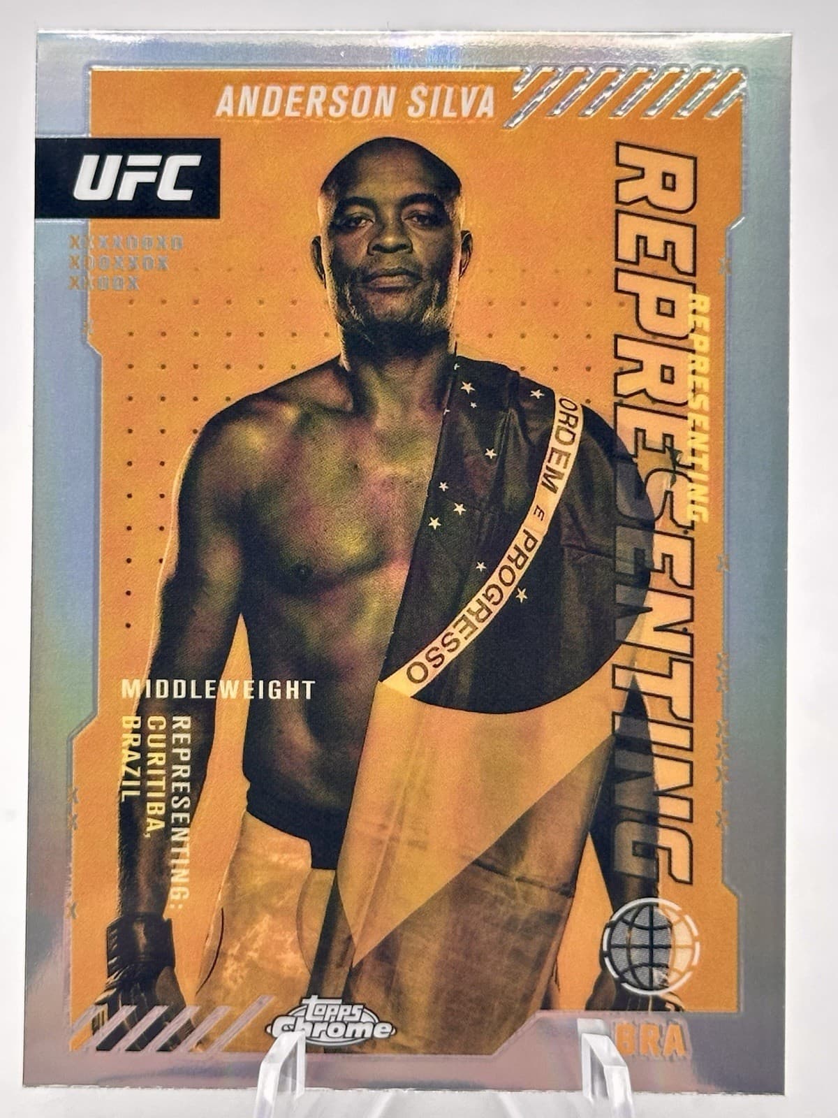 Anderson Silva 2024 Topps Chrome 2024 Topps Chrome