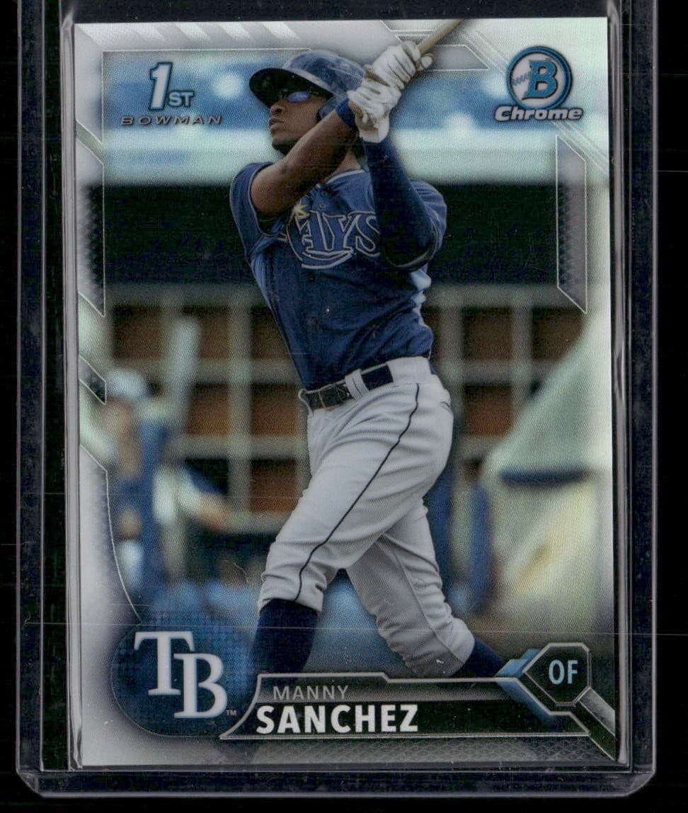 Manny Sanchez Prospects 2016 Bowman 2016 Bowman refractor