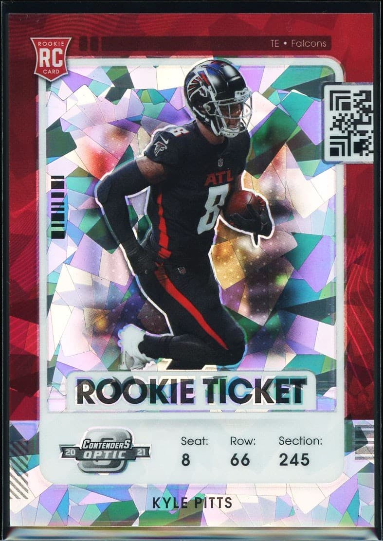 Kyle Pitts Optic 2021 Panini Contenders 2021 Panini Contenders