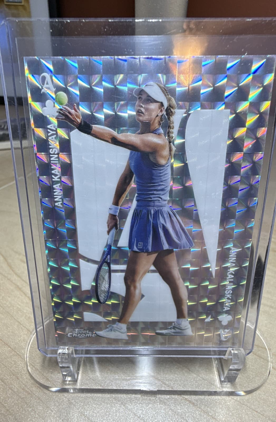 Aces Anna Kalinskaya 2025 Topps Chrome 2025 Topps Chrome refractor