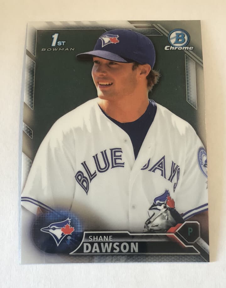 Shane Dawson Prospects 2016 Bowman Chrome 2016 Bowman Chrome
