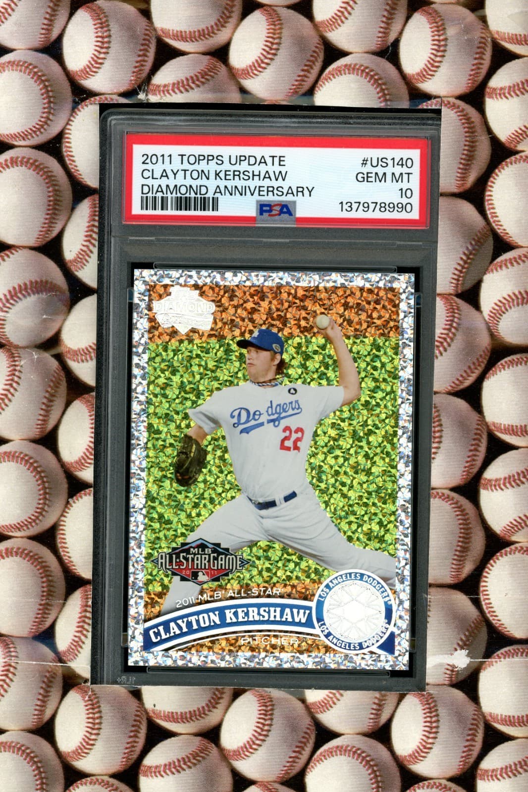 CLAYTON KERSHAW DIAMOND ANNIVE 2011 Topps Update 2011 Topps Update