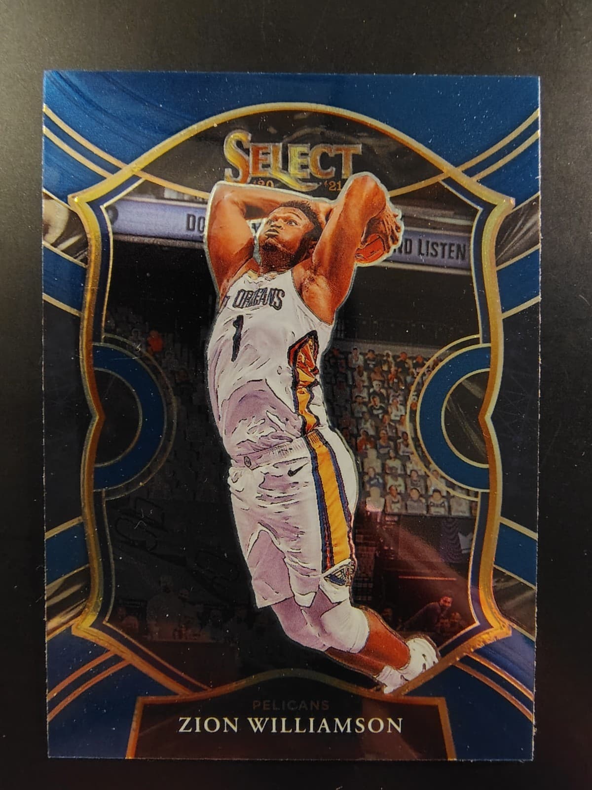 Blue Zion Williamson 2020 Panini Select 2020 Panini Select blue