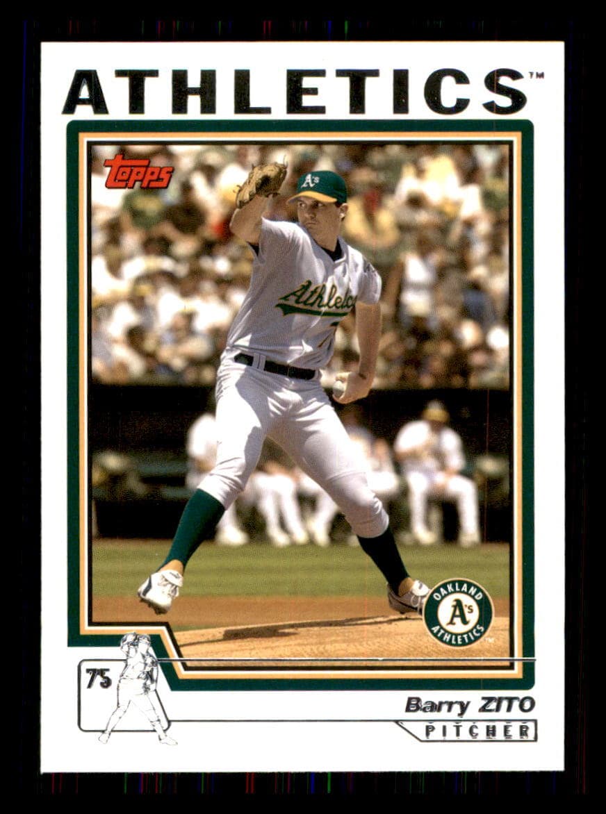 Baseball Barry Zito 2004 Topps 2004 Topps