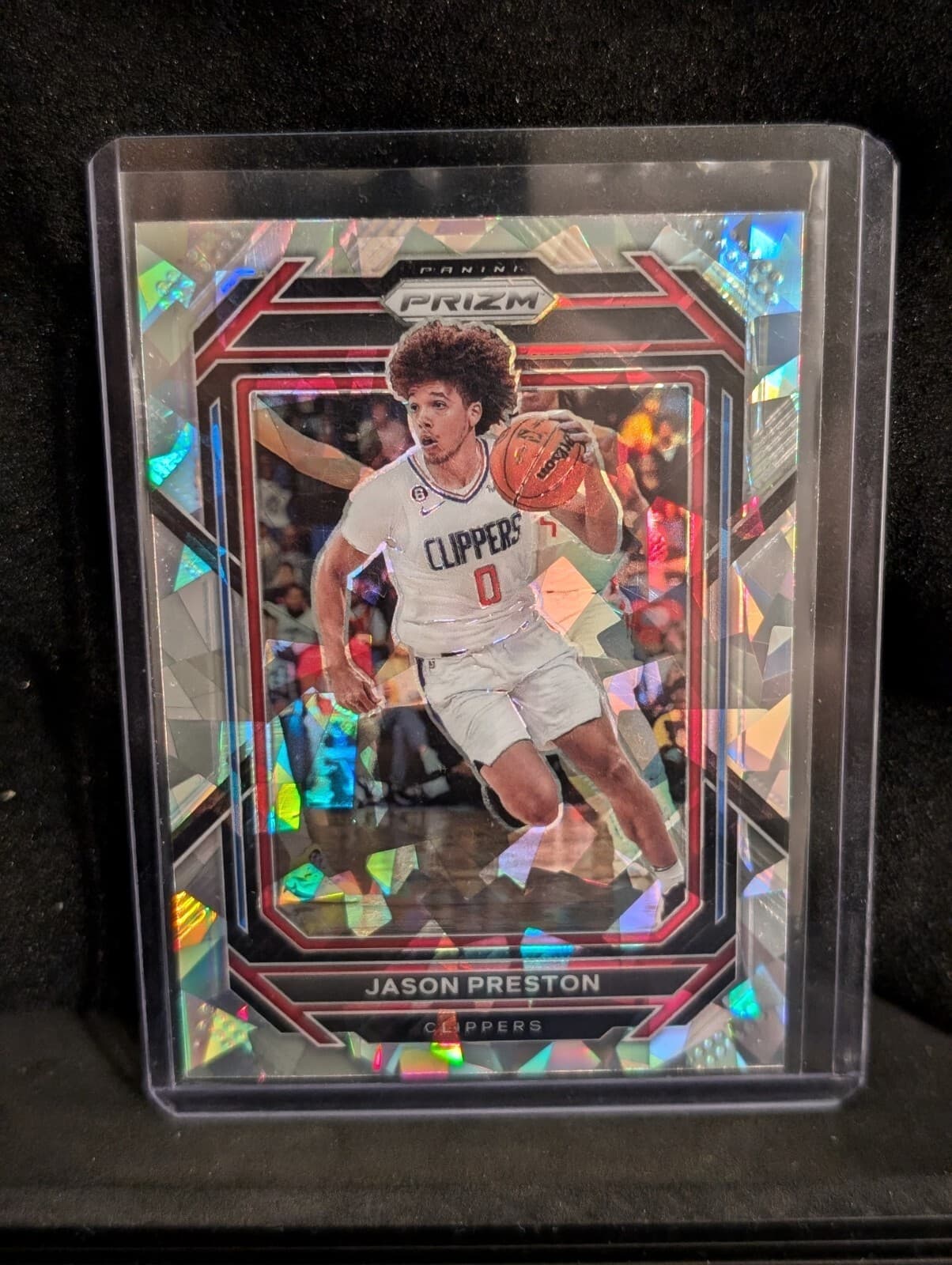 JASON PRESTON -23 SILVER CRACK 2022 Panini Prizm