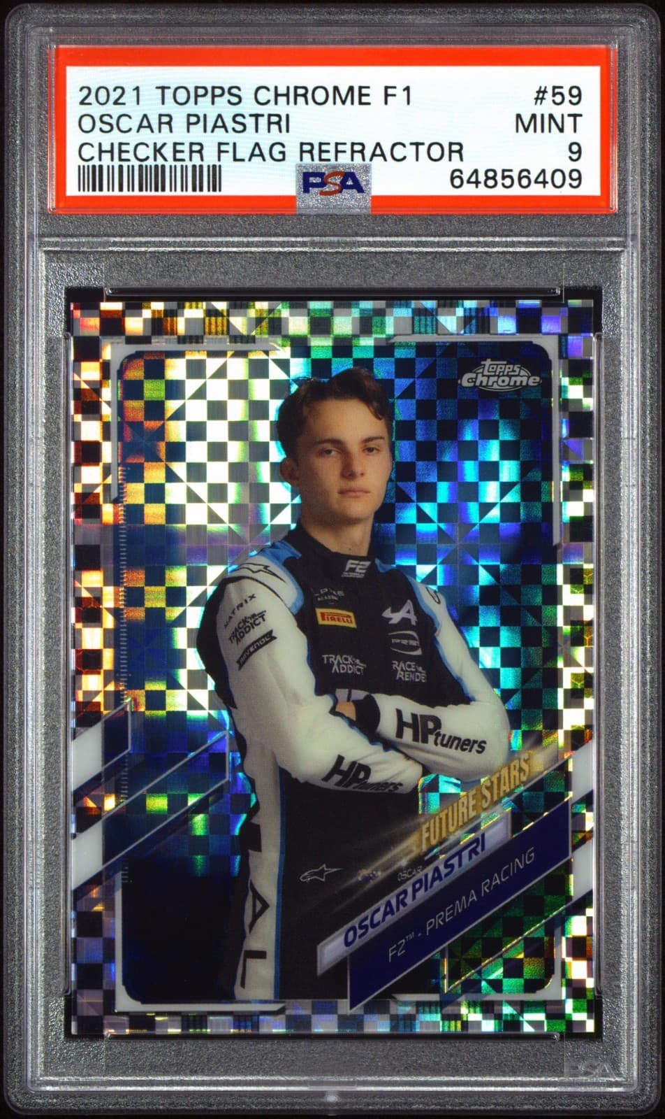 Oscar Piastri Formula 2021 Topps Chrome