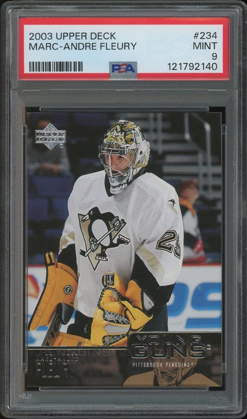 Marc-André Fleury trading card