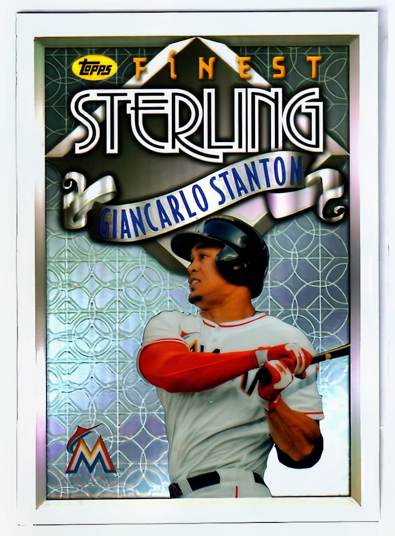 Sterling Design Giancarlo 2014 Topps Finest 2014 Topps Finest refractor