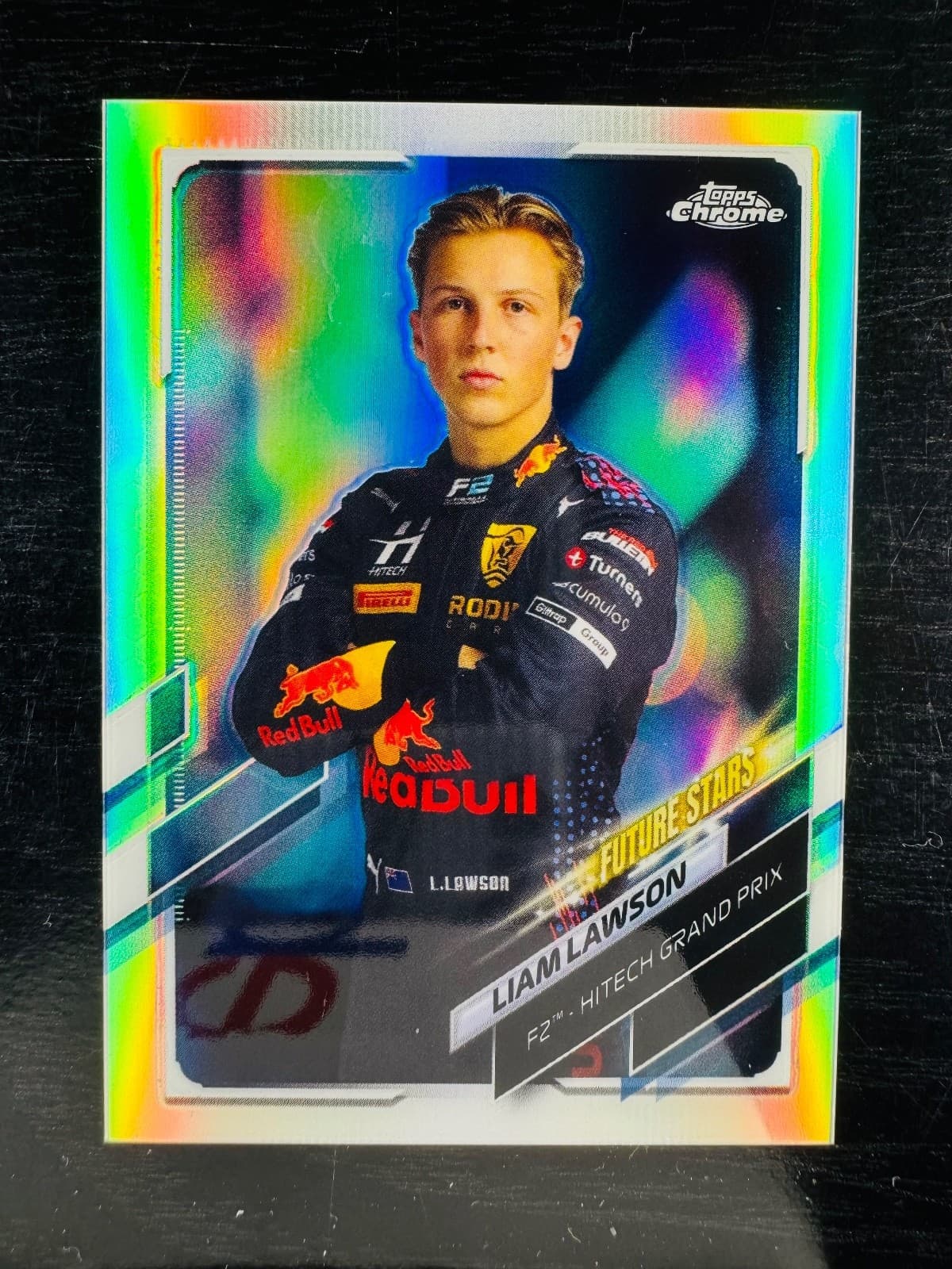 Liam Lawson 2021 Topps Chrome 2021 Topps Chrome refractor
