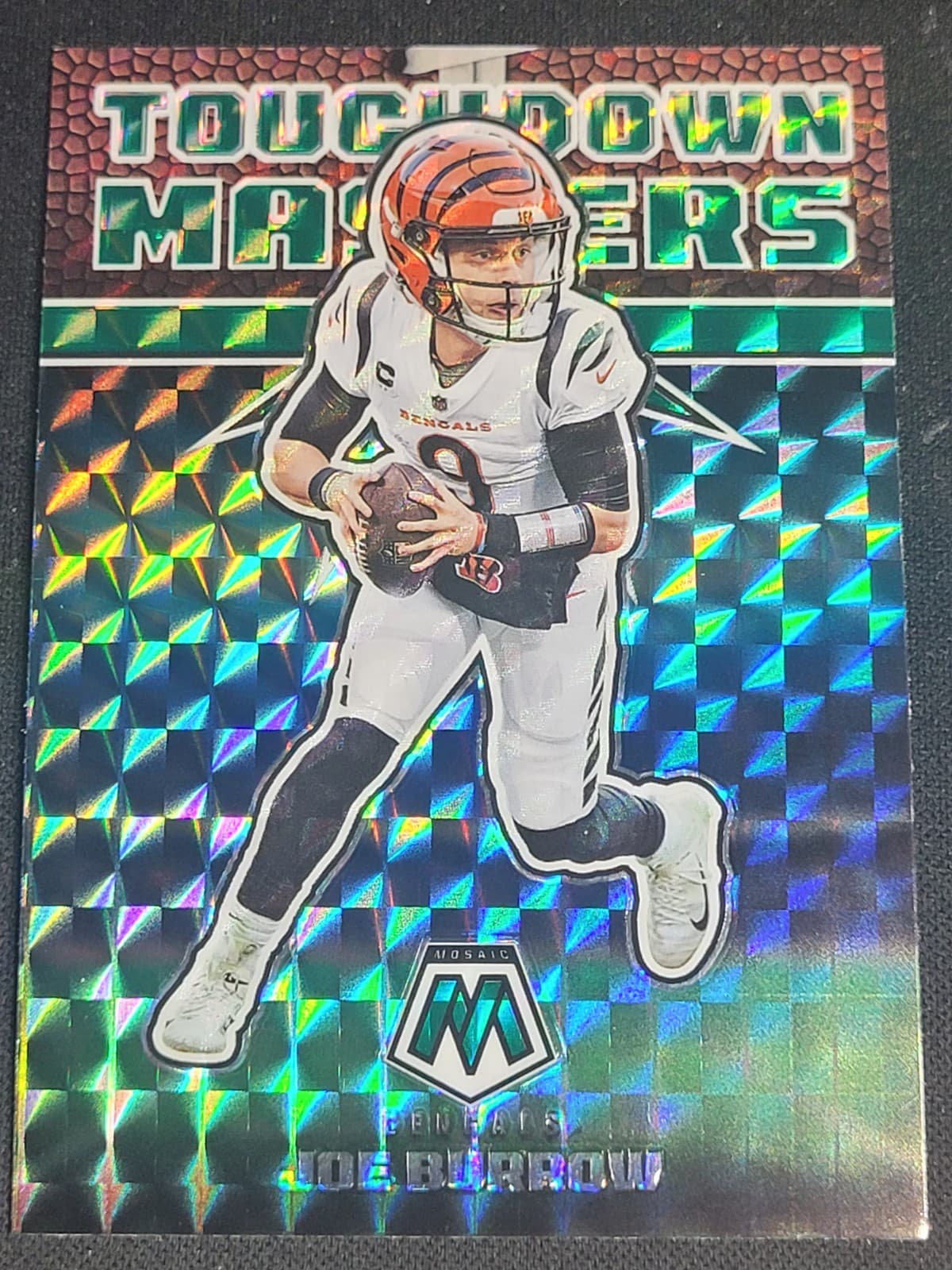 Touchdown Masters Joe 2022 Panini Mosaic 2022 Panini Mosaic green