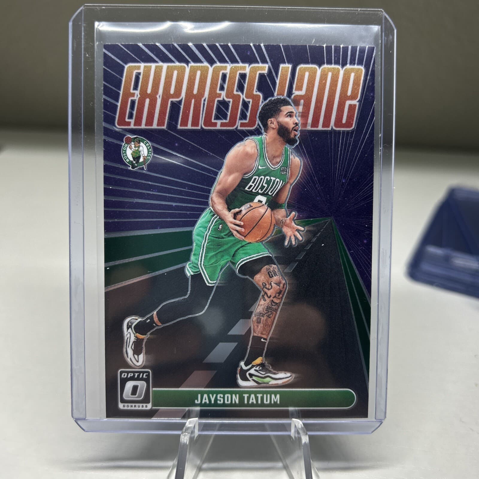 -24 JAYSON TATUM EXPRESS LANE 2023 Donruss Optic 2023 Donruss Optic
