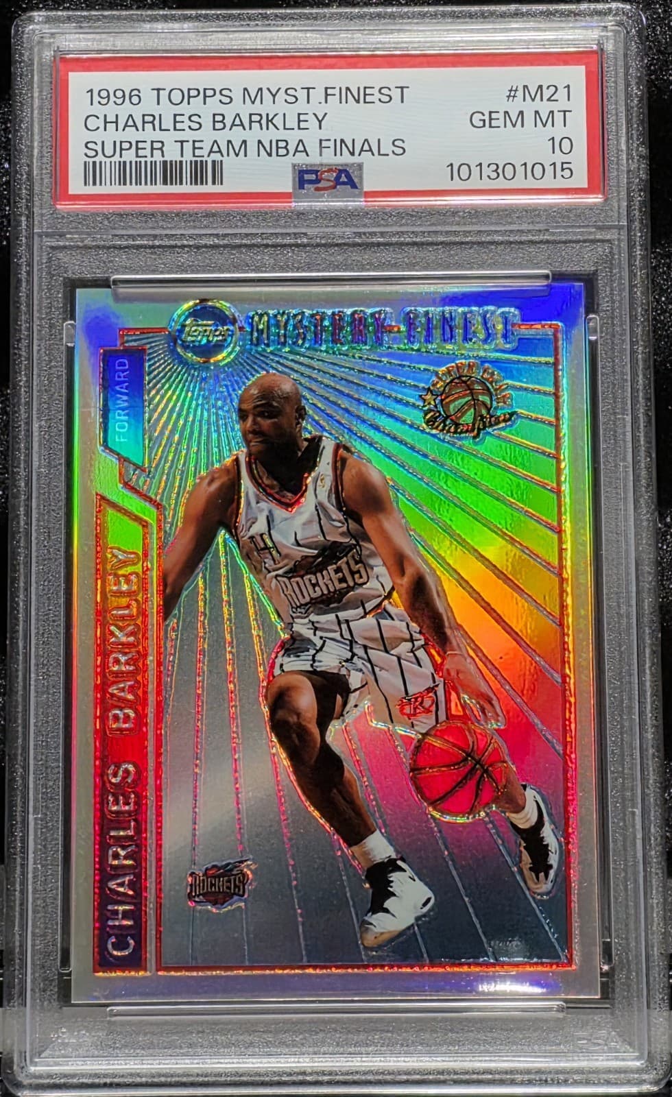 Mystery Finest Charles 1996 Topps 1996 Topps refractor