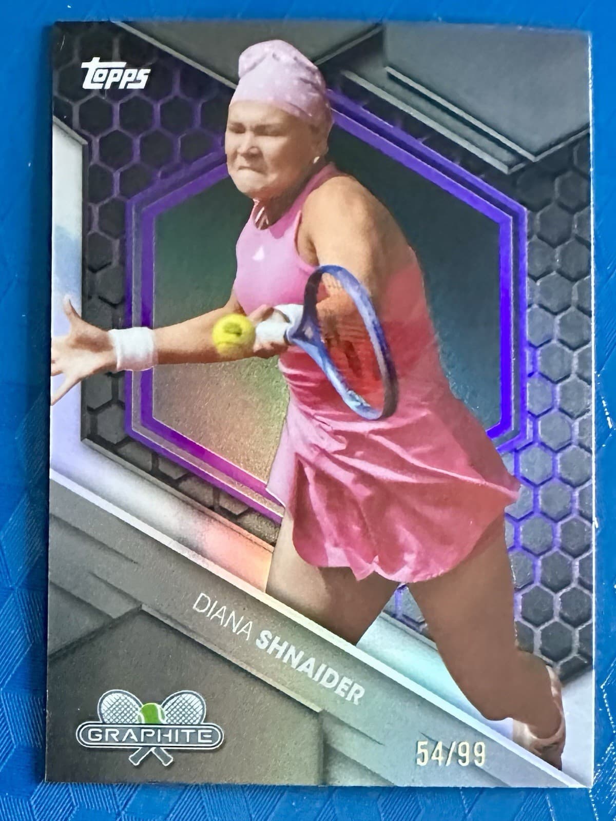 Graphite Tennis Purple 2026 Topps 2026 Topps purple-refractor