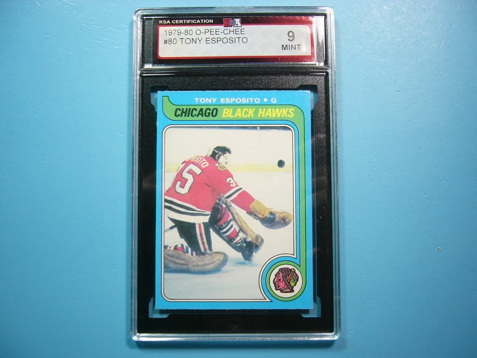 NHL HOCKEY TONY ESPOSITO KSA 9 1979 O-Pee-Chee 1979 O-Pee-Chee