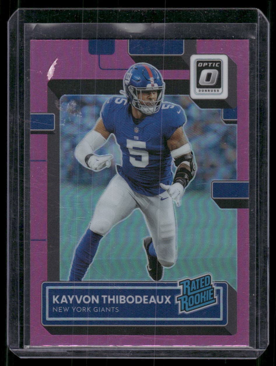 Kayvon Thibodeaux Pink 2022 Donruss Optic
