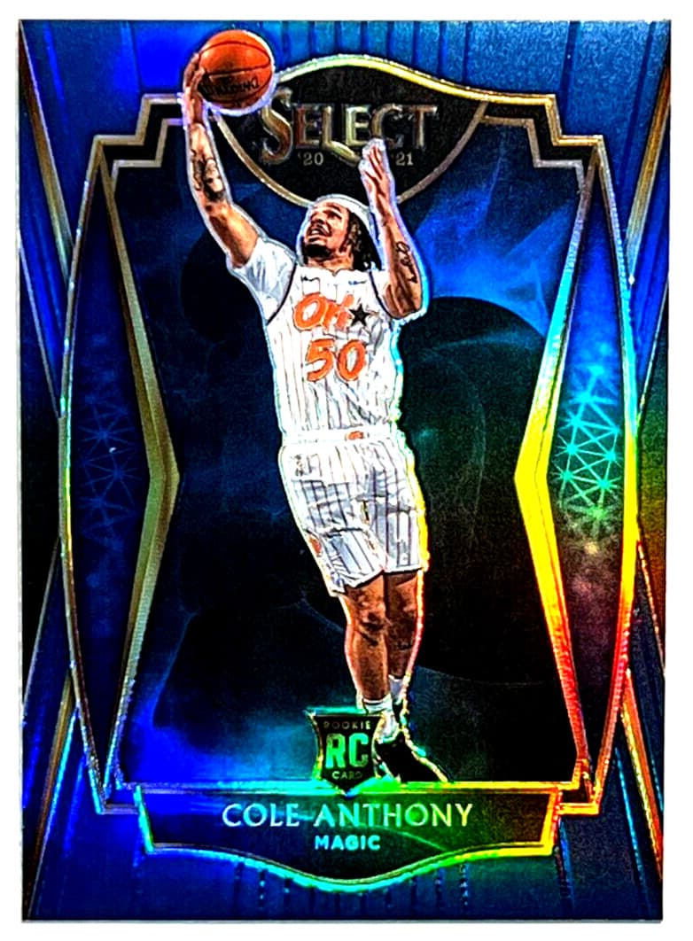 Basketball Cole Anthony 2020 Panini Select 2020 Panini Select silver