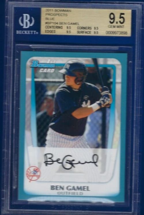 Ben Gamel 2011 bowman