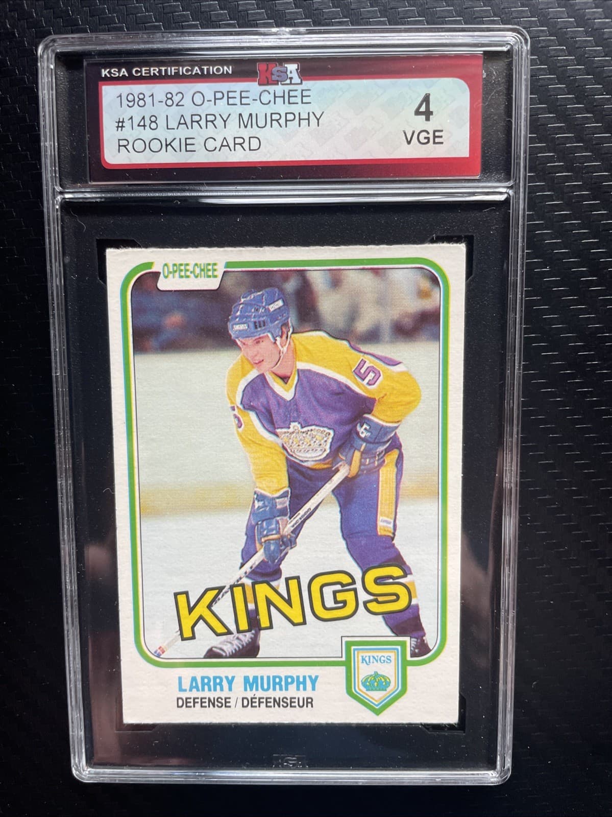 Larry Murphy 1981 O-Pee-Chee