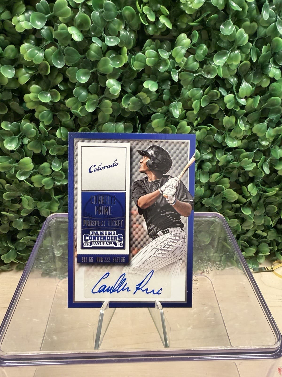 Prospect Ticket Correlle 2015 Panini Contenders