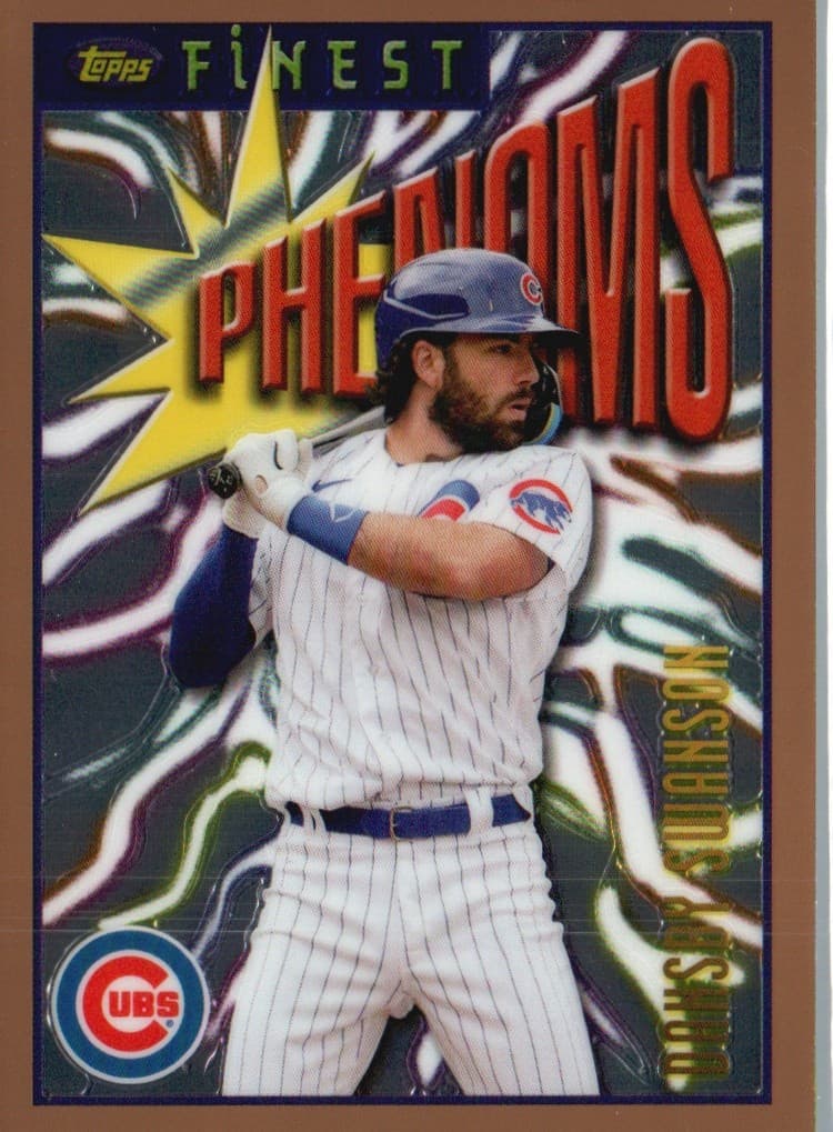 Flashbacks Dansby Swanson 2023 Topps Finest 2023 Topps Finest