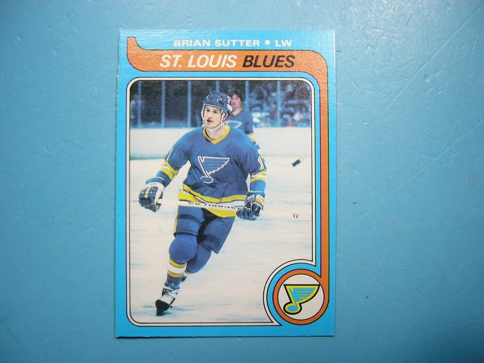 Brian Sutter trading card