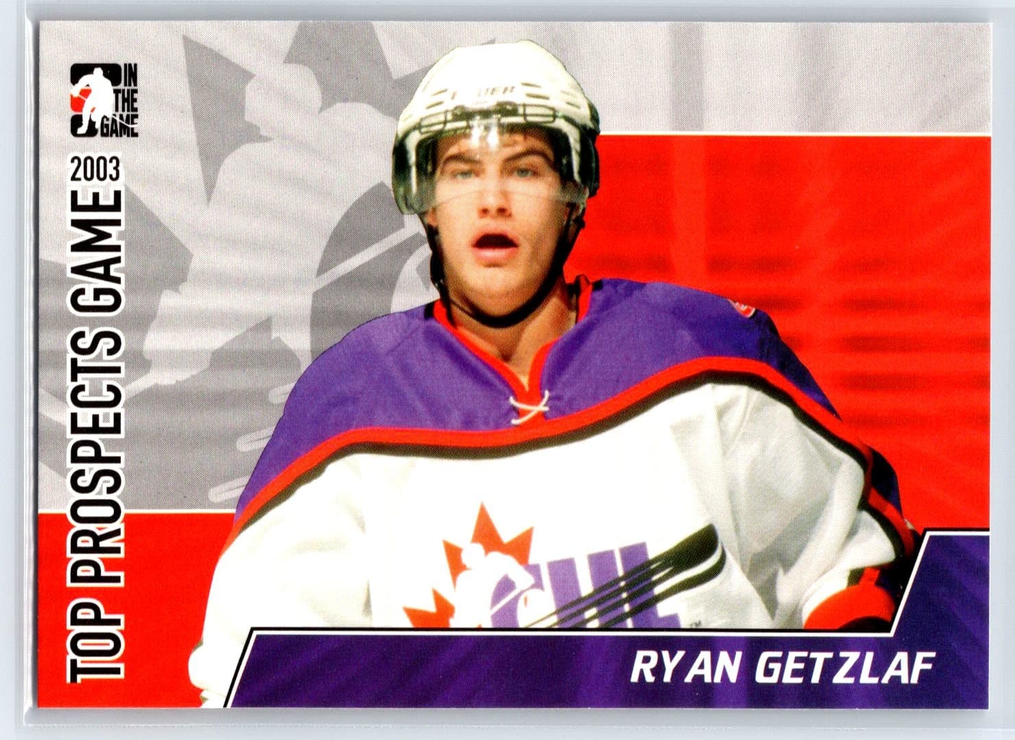Prospects Ryan Getzlaf 2004 In The Game 2004 In The Game