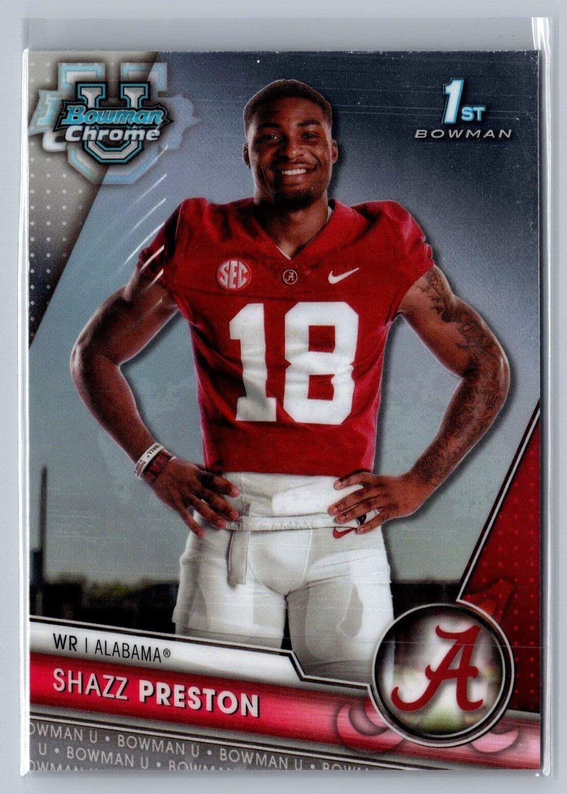 University Shazz Preston 2023 Bowman Chrome 2023 Bowman Chrome