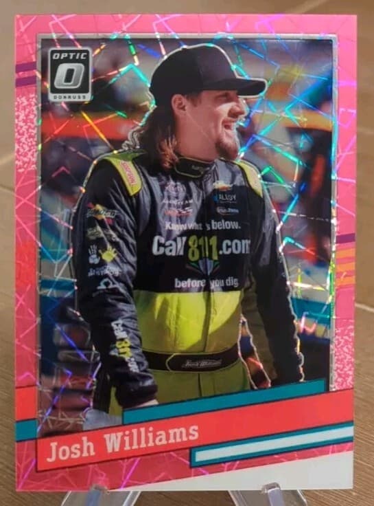 Retro Pink Velocity 2024 Donruss Optic 2024 Donruss Optic