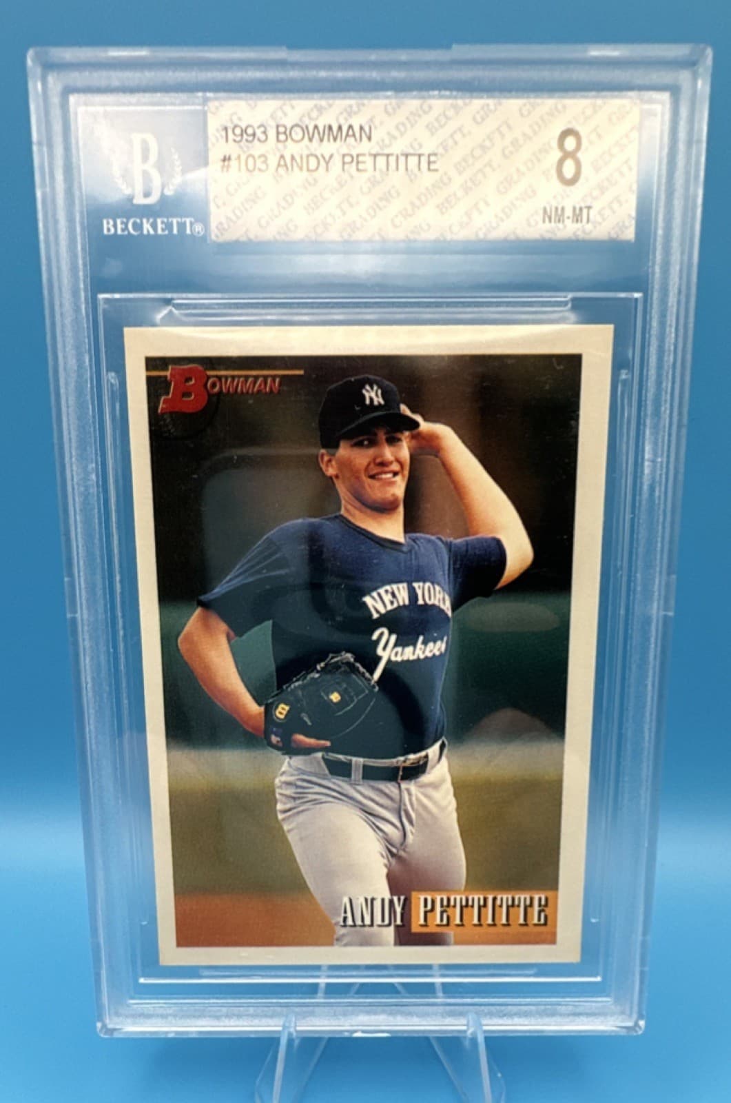 Andy Pettitte 1993 bowman