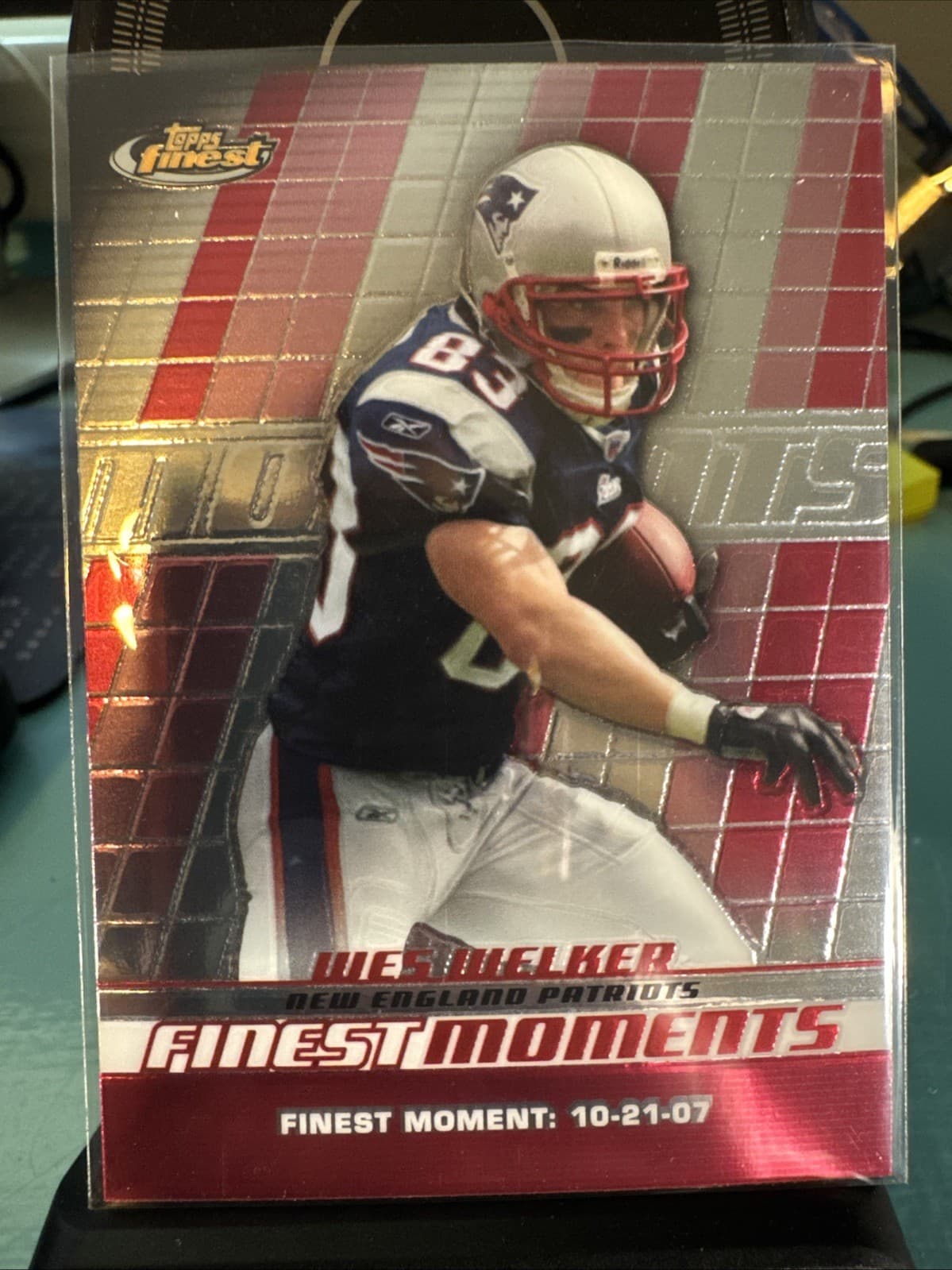 Finest Moments Wes 2008 Topps Finest