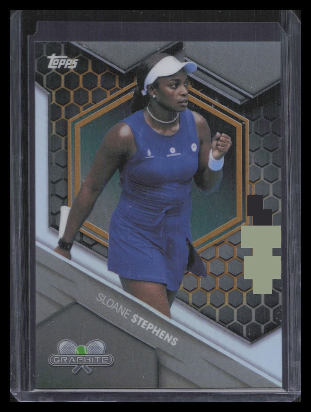 Sloane Stephens Graphite 2026 Topps 2026 Topps gold-refractor