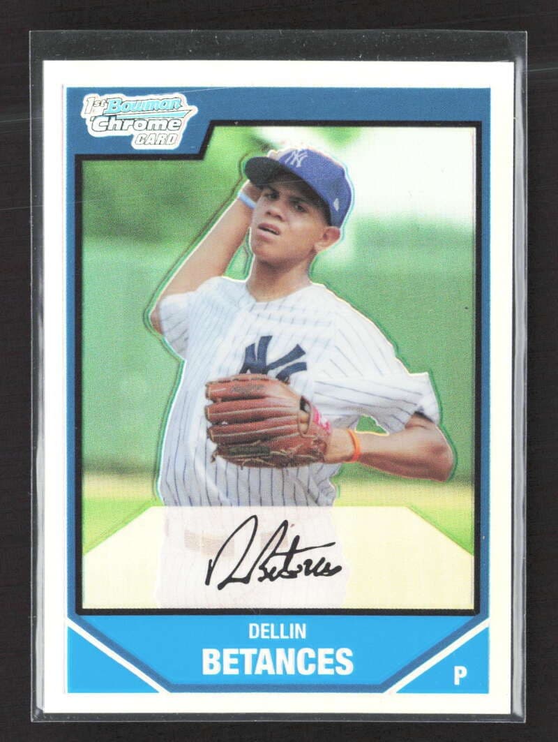 Dellin Betances Prospects 2007 Bowman 2007 Bowman refractor