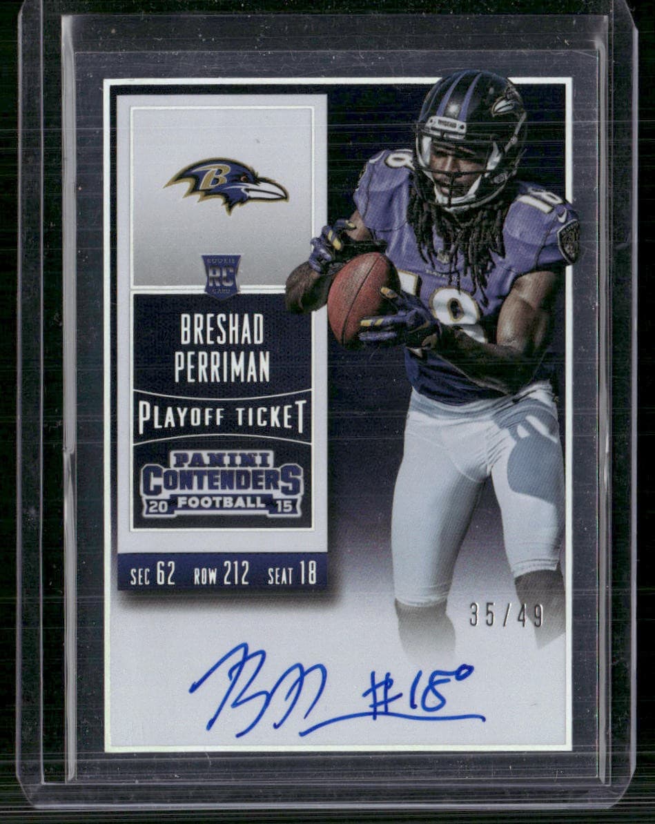 Breshad Perriman Playoff 2015 Panini Contenders