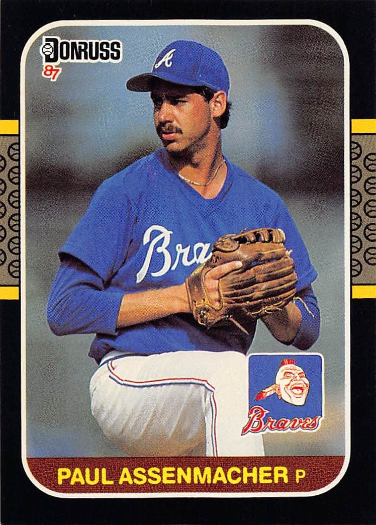 Paul Assenmacher 1987 Donruss