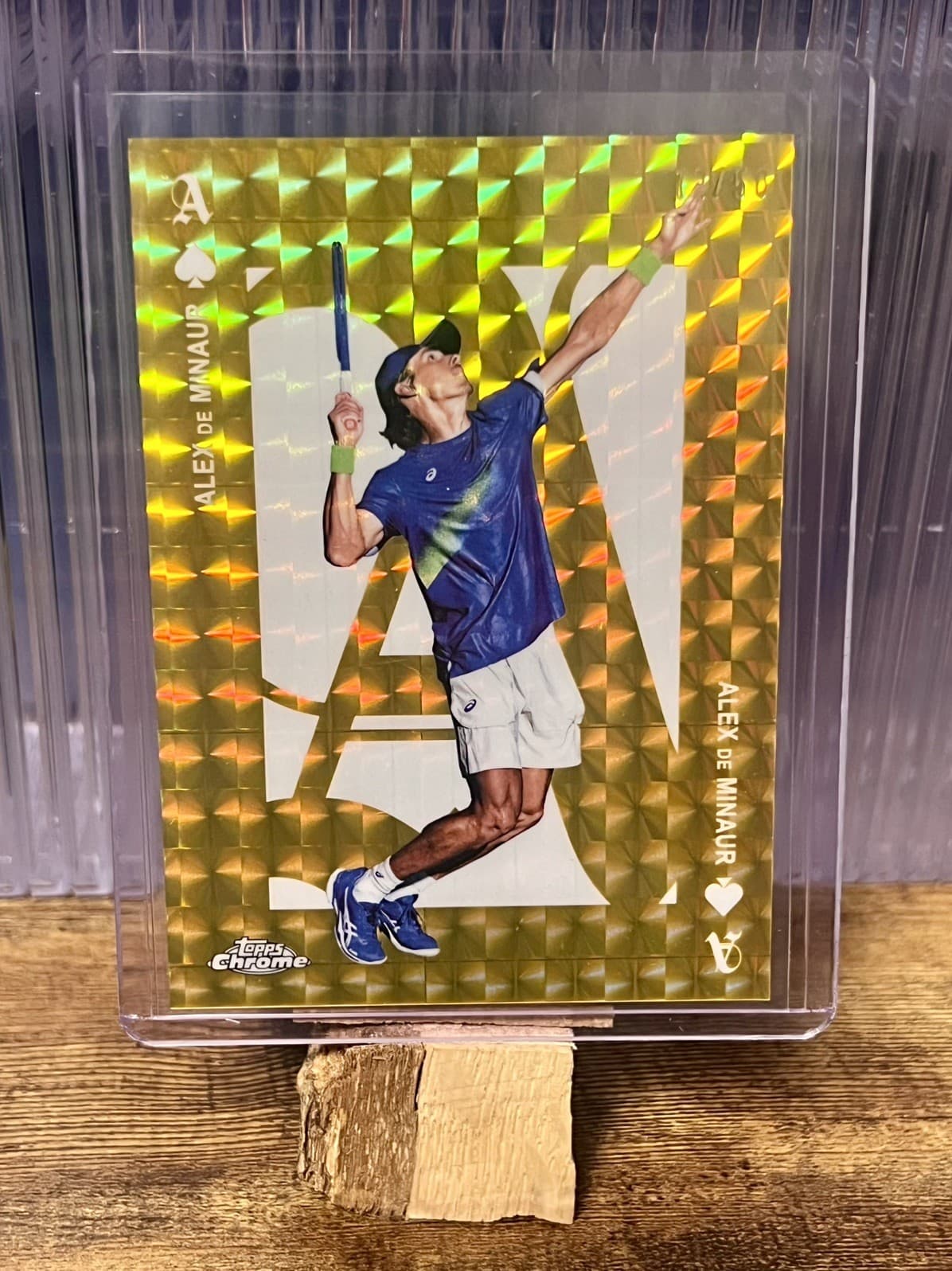Minaur Aces Gold 2025 Topps Chrome 2025 Topps Chrome gold-refractor