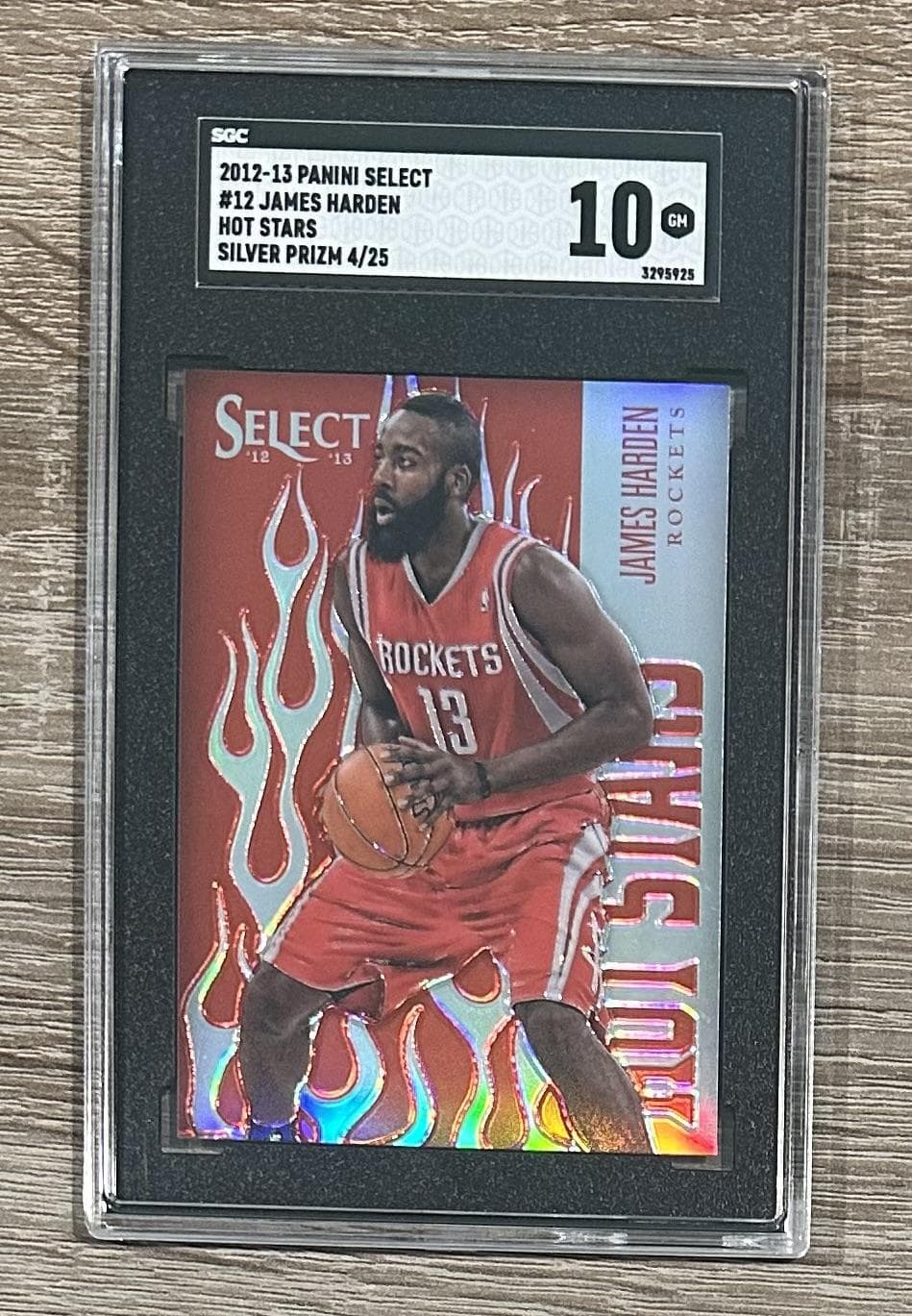 James Harden Hot 2012 Panini Select 2012 Panini Select silver
