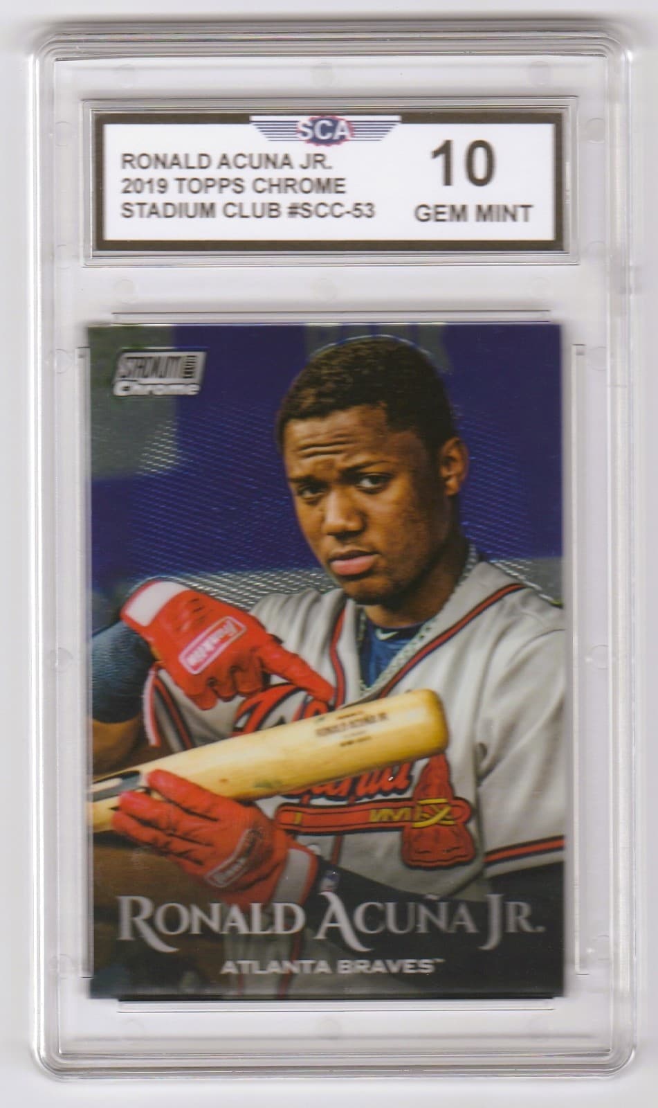 STADIUM CLUB RONALD ACUNA JR. 2019 Topps Chrome