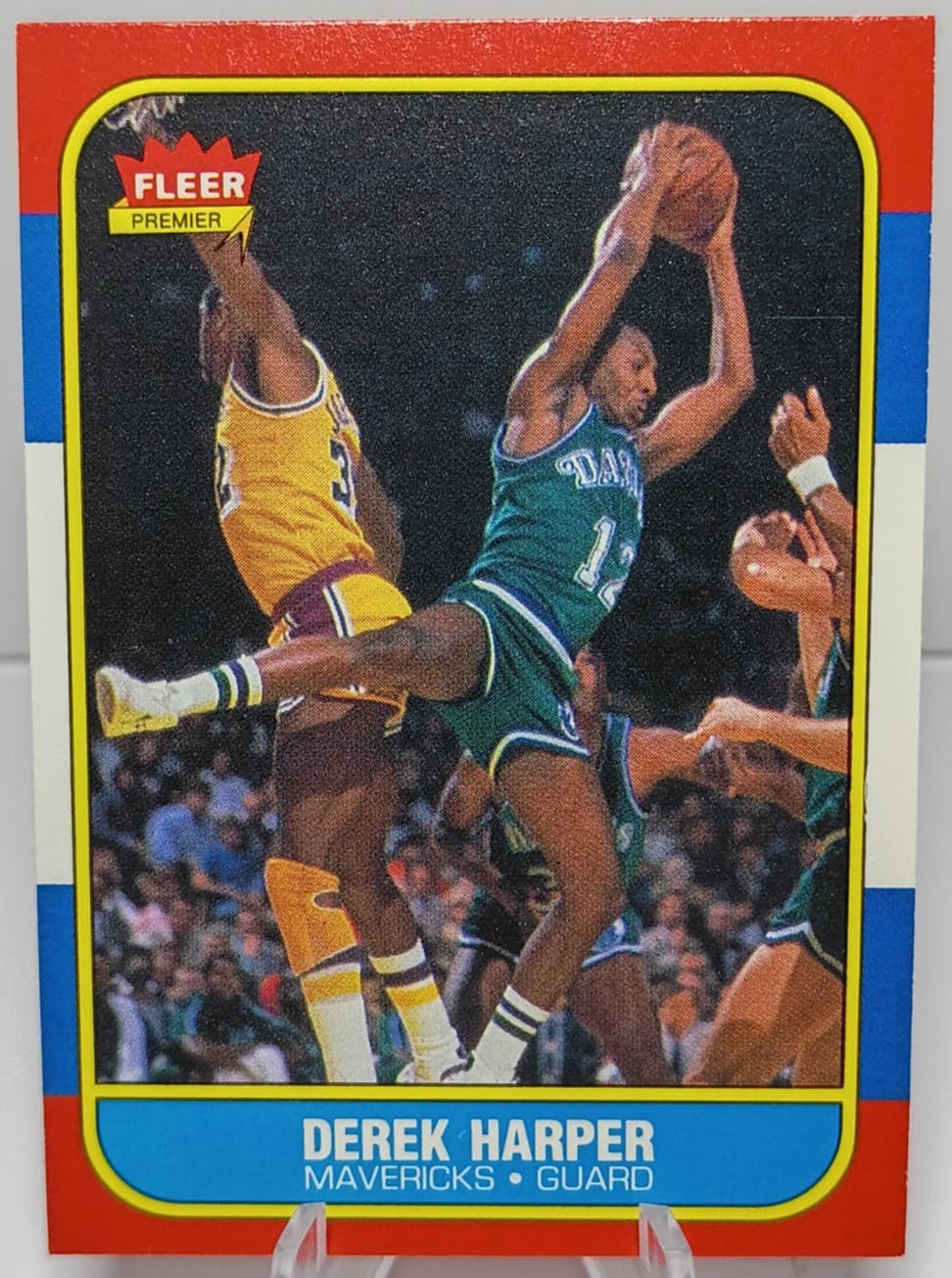 Derek Harper 1986 Fleer 1986 Fleer