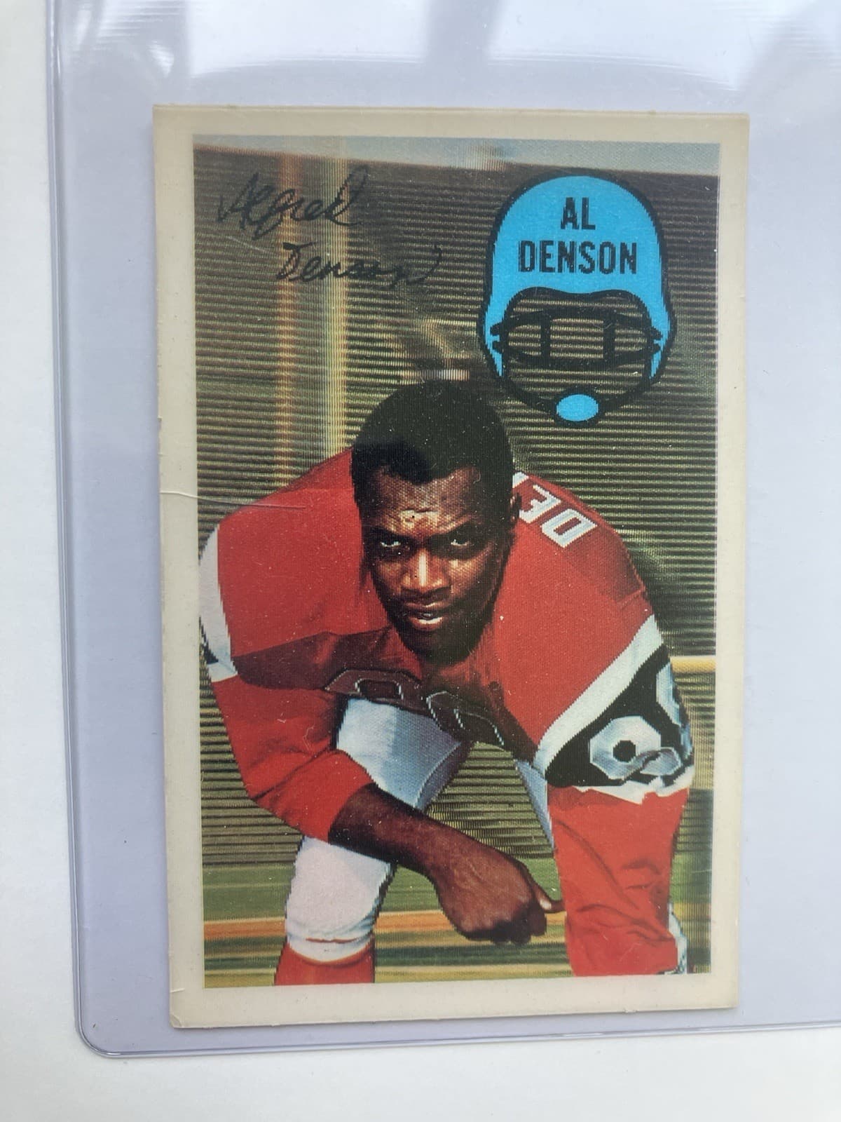 Football Al Denson 1970