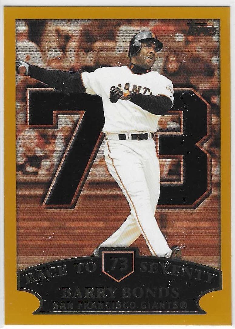 Barry Bonds 2002 topps