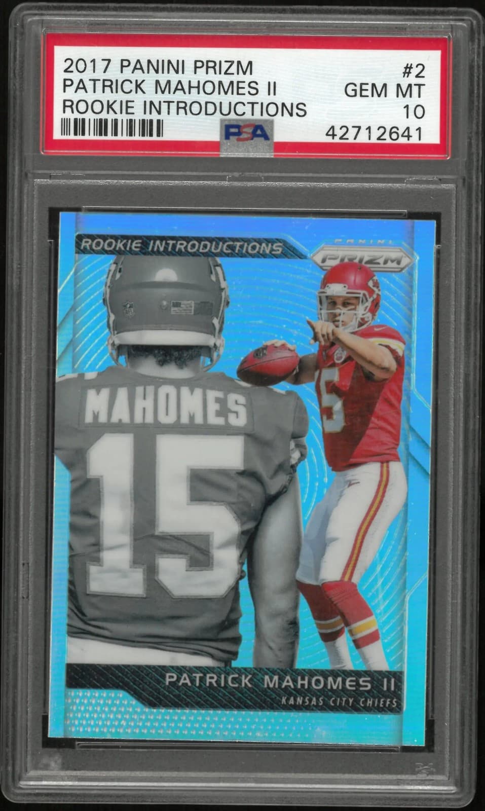 Football Introductions Patrick 2017 Panini Prizm