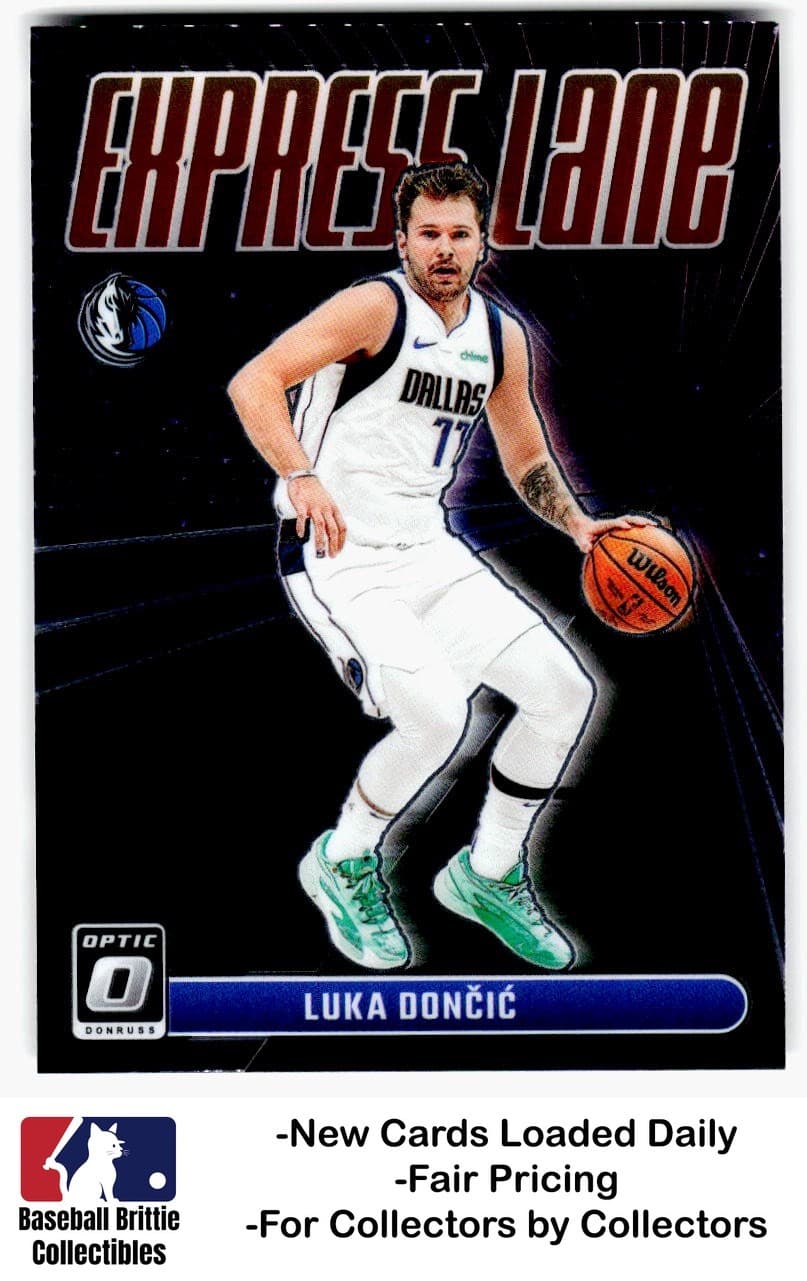 Luka Doncic Express 2023 Donruss Optic